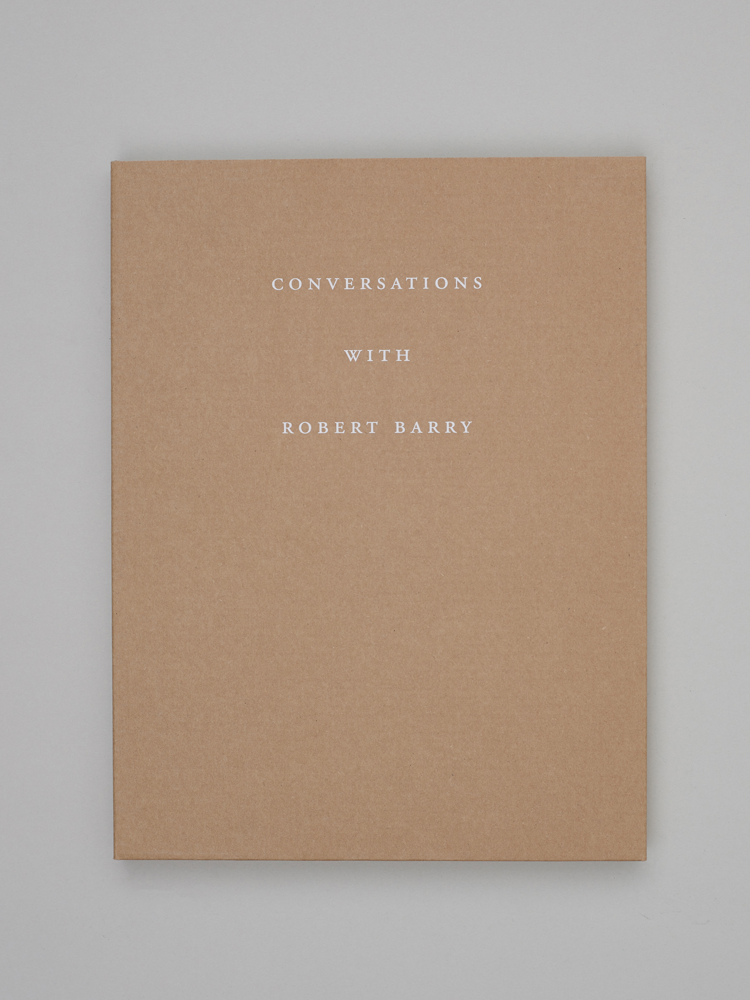 Conversations with Robert Barry - Image 2