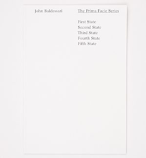 The Prima Facie Series